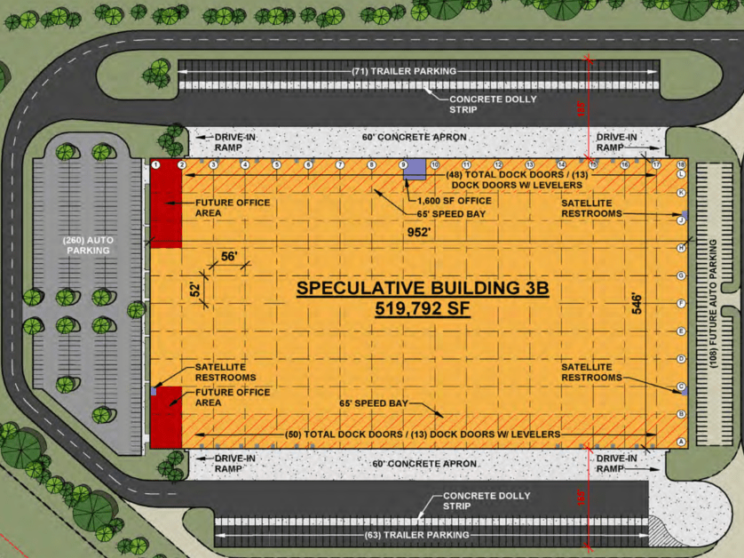 Sandy Run 3B Sites Plan