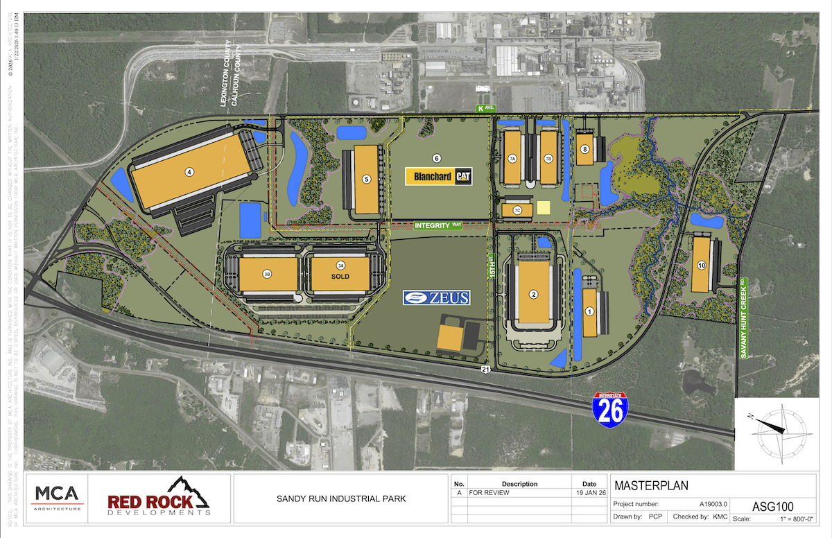 Sandy Run Masterplan